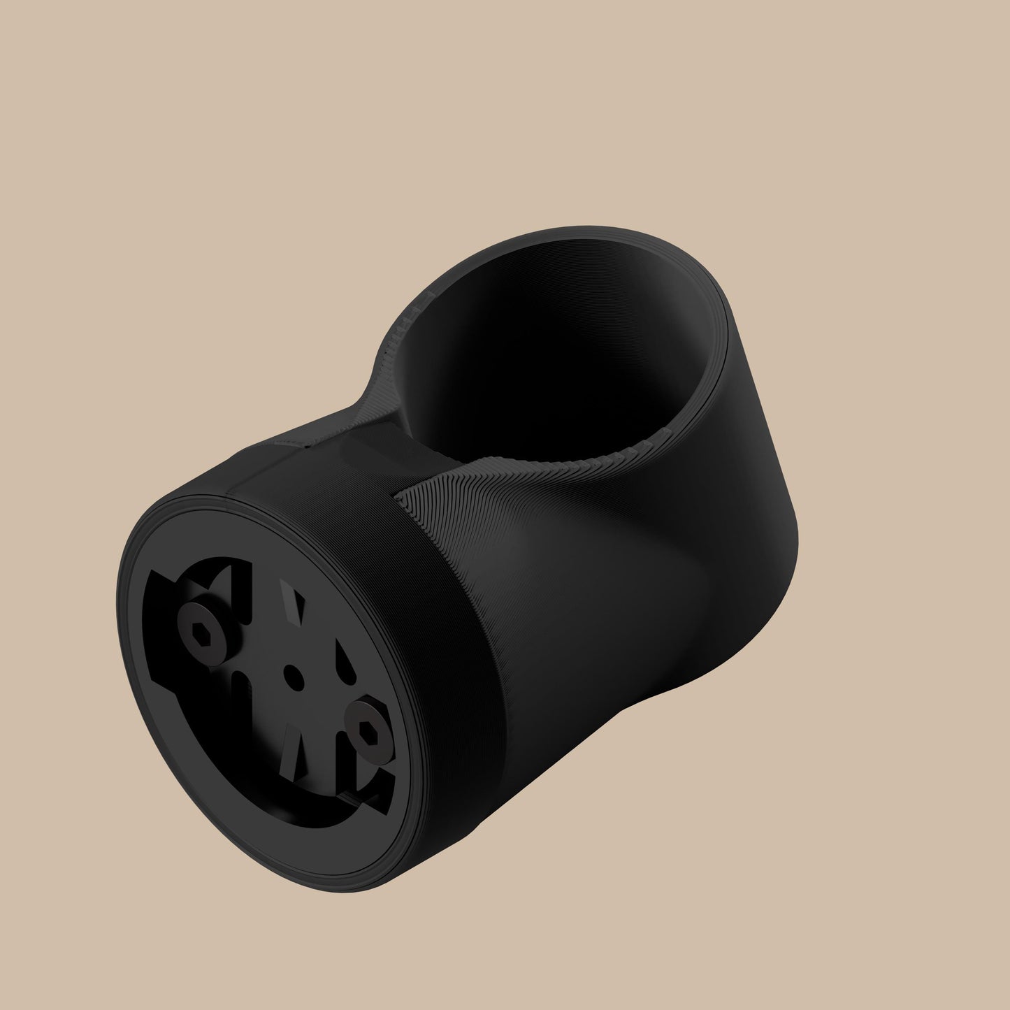 Round Seatpost Radar Taillight Mount Ø 25.4 mm, 27.2 mm, 30.9 mm, 31.6 mm | Garmin Varia | Wahoo TRACKR | Bryton Gardia | Magene L508